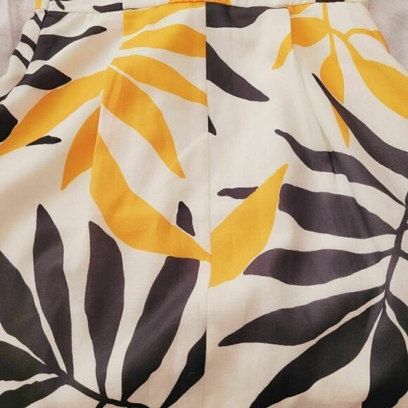 Esley Womens Fit & Flare Dress Multicolor White Floral Lined Scoop Neck S A2 - Picture 8 of 10